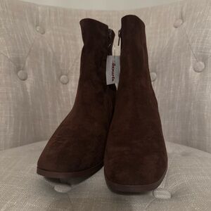 Steve Madden Faux Suede Ankle Boots